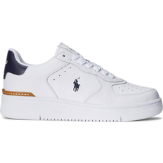 Polyurethan - Unisex Sneakers Polo Ralph Lauren Masters Court - White/Navy