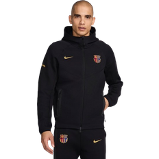 Hombre Ropa de aficionado deportivo NIKE Men's FC Barcelona Tech Fleece Windrunner Full Zip Football Hoodie