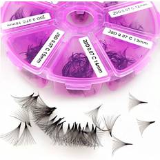 Cosmetics Shein pcs Loose Eyelashes Cluster D mm Length Thickness C Curl Handmade False Eyelashes Multiple Choices Available