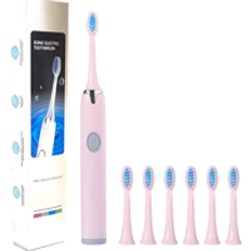 Shein New Portable Aa Battery Powered Electric Toothbrush With 30s Smart Timer, Sonic Electric Toothbrush For Oral Care Unisex Effectively Clean Teeth A