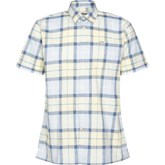 Barbour Gordon Tailored Short Sleeved Shirt - Sandsend Tartan Blue