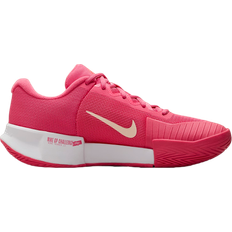 Synthétique Chaussures de sport pour raquette Nike GP Challenge Pro W - Aster Pink/Hot Punch/Crimson Tint