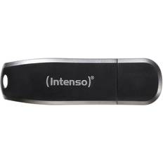 Intenso 256 GB USB-minnen Intenso Intenso MEMORY DRIVE FLASH USB3 256GB/3533492 256 GB, USB 3.2 USB Stick, Schwarz