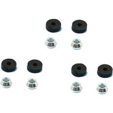 RC Toys Veneka 6Pcs Rubber Ring Set RC Helicopter Airplane Drone Spare Parts