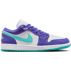 Nike Purple Shoes Nike Air Jordan 1 Low SE M - Psychic Purple/White/Cone/Hyper Jade