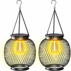 Shein Solar Lanterns Outdoor Waterproof Hanging Solar Garden Lights Christmas Halloween