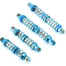 Fastrax Tamiya BBX BB-01 Aluminium Complete Shock Set 4Pc Hop Up Part TA152B