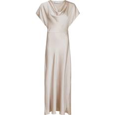 Neo Noir Andrea Heavy Sateen Dress - Champagne