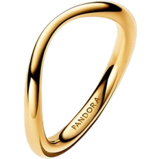 Pandora Organically Shaped Band Ring - Gold