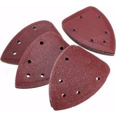 Power Tool Accessories GZUK 60# 80# 120# 240# 40pcs 60/80/120/240 Grit Mouse Sanding Sheets 140x100mm Triangle Sandpaper Sander Pads