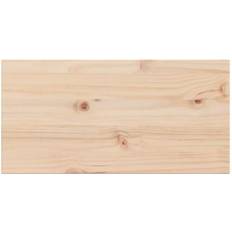 Kiefer Tischplatten vidaXL 847412 Natural Tischplatte 35x70cm 2Stk.