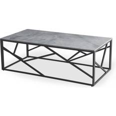 Halmar Universe 2 Grey Marble Sofabord 60x120cm