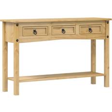 Pin Tables Console vidaXL Corona Natural Table Console 34.5x114cm