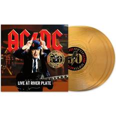 Muziek AC/DC Live At River Plate (50th Anniversary) Ltd. Gold Colored 3 Vinyl