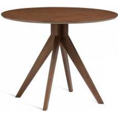 100.0 cm Mesas de comedor Sklum Sekiz Brown Dark Mesa de comedor 100cm