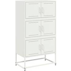 Weiß Sideboards vidaXL 846493 White Sideboard 68.5x123.5cm