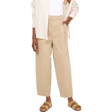 Tu Barrel Leg Chino Trousers - Stone