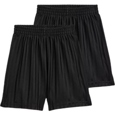 Boy's Football Shorts 2-pack - Black