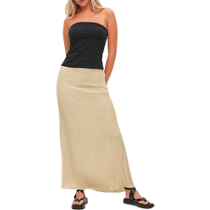 Tu Crinkle Maxi Skirt - Light Green