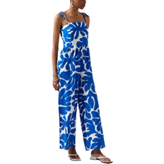 Tu For All The Love Printed Cami Jumpsuit - Blue