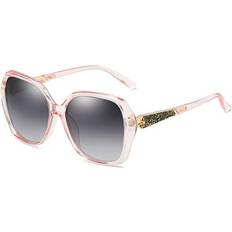 Sohindel Polarized sunglasses with high-end gradient made of PC metal Pink