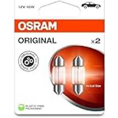 Halogenlampen Osram OSRAM ORIGINAL LINE 12V, Festoon, Doppelblister 2 Lampen white