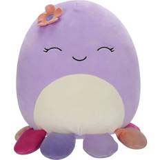 Mjukisdjur bläckfisk leksaker Squishmallows Beula Octopus 25 cm