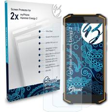 Screen Protectors atFoliX Bruni 2x Protective Film for MyPhone Hammer
