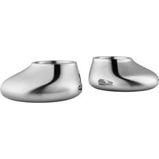Eva Solo Lysestager, Lys & Dufte Eva Solo Mellow 2 Stk Steel Fyrfadsstage