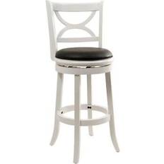 Bowery Hill wood swivel Seating Stool