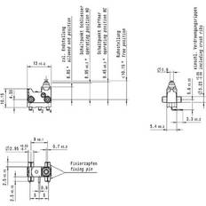 Marquardt Mikro-switch 01065.3603-01 30 V/DC 0.1 A 1x PåPå Manöversida: IP67/Anslutningssida: IP00 momentan 1 st