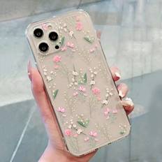 Samsung Galaxy A53 Mobile Phone Cases Shein Flower Line Drawing Case for iPhone/Samsung