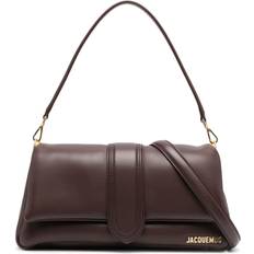 Jacquemus Le Bambimou leather shoulder bag women Calf Leather/Cotton One Size Brown