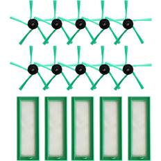 Vacuum Cleaner Accessories Zeuxo Vorwerk Kobold VR200 VR-200 Vaccum Cleaner Replacement Dust Filter Side Brush Hepa Filters