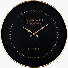 Pacific Lifestyle Large analogue round kitchen art deco Wall Clock
