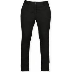 Shein Clothing Shein Front Row WomensLadies Cotton Rich Stretch Chino Trousers Black