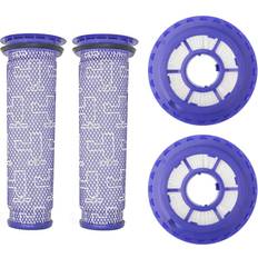 2 Pack Post Filters & 2 Pack Pre Filters Dyson DC65 DC66 DC41 UP13 Animal, Ball Vacuums