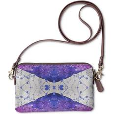 Gray Clutches Vida Statement Clutch Pattern in Grey/Pink/Purple Original Artist One Size