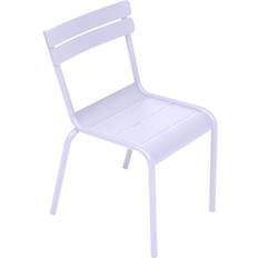 Jaune Chaises de Jardin Fermob Luxembourg D1 Guimauve - Gris Chaise de jardin pour repas