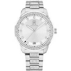 Tommy Hilfiger Wrist Watches Tommy Hilfiger womens with a crystal bezel finish