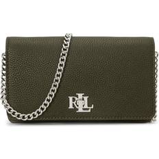 Polo Ralph Lauren Lauren Ralph Lauren Pebbled Leather Flapover Crossbody Bag