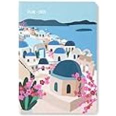 Wanderlust Santorini A5 Diary 2025