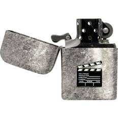 Lighters Knight Hollywood movie clapperboard antique effect stormproof petrol lighter