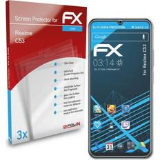 Screen Protectors atFoliX 3x Screen Protection Film Realme C53
