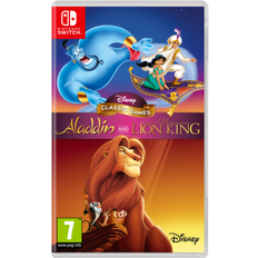 Aladdin and the king lion disney classic games switch