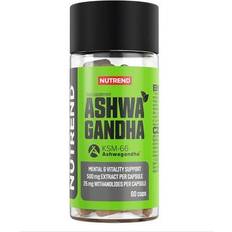 Ashwagandha Kosttilskud Nutrend Ashwagandha 60 Kapsler 60 stk