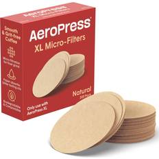 Aeropress Coffee Maker Accessories Aeropress XL Natural Paper Microfilters, Filters, Unbleached