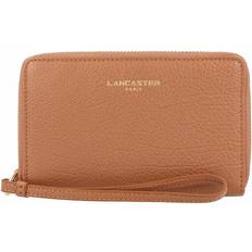 Lancaster Lancaster dune zip around wallet geldbörse camel braun