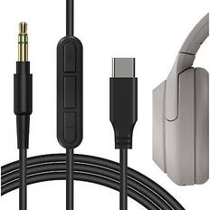 Geekria type-c audio cable with mic sony wh-1000xm3 1000xm4 1000xm5