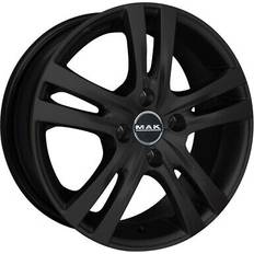 Car Rims Mak Alloy wheel zenith for peugeot 107 6.5x16 4x100 gloss black l9c